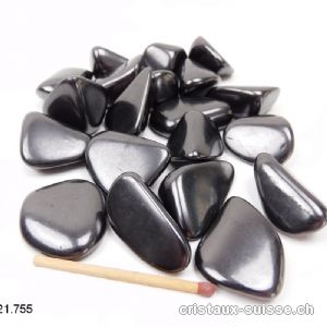 Schungite 2,5 - 3,5 cm / 6 à 9 grammes. Taille M