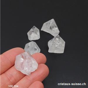 Apophyllite cristal, H. 1,5 à 2 cm / 5 à 8 grammes