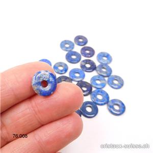 Lapis-Lazuli Donut 1,2 cm, cristal-compagnon. Qual. AB. OFFRE SPECIALE