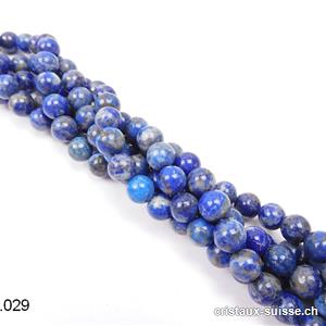 Rang Lapis-lazuli AB 8,5 mm / 39 cm, env. 45 boules. OFFRE SPECIALE