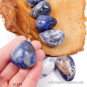 Sodalite 3 - 4 cm / 25 à 30 grammes. Taille XL