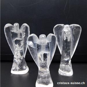 Ange Cristal de Roche 5 - 5,5 x 2,5 cm