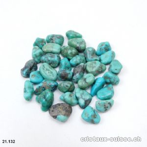 Turquoise bleu - vert du Mexique 1 - 1,2 cm. Taille XXS