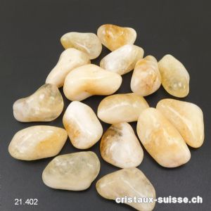 Citrine 3 à 4 cm. Taille L - XL. OFFRE SPECIALE