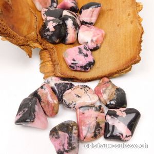 Rhodonite 1,5 - 2,5 cm/8 - 9 grammes. Taille S-M