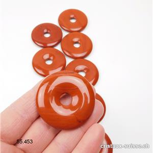 Jaspe rouge Donut 4 cm