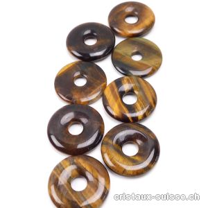 Oeil de tigre, donut 3 cm. OFFRE SPECIALE