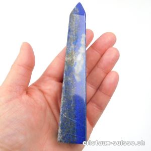 Lapis-Lazuli d'Afghanistan naturel, Obélisque 12,8 cm. Pièce unique 145,5 grammes