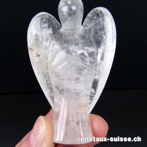 Ange Cristal de Roche 7,3 x 4,5 cm