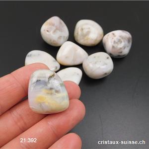 Opale des Andes blanc - rose, Chrysopale 2 - 3 cm / 7 à 13 grammes. Taille M-L. Offre Spéciale