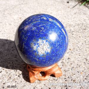 Boule Lapis-Lazuli 7,4 cm. Pièce unique 648 grammes