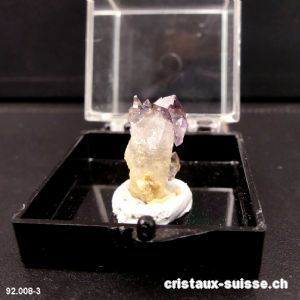 Quartz Améthyste Sceptre du Pérou. Pièce unique