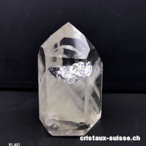 Quartz fantôme haut 7,6 cm. Pièce unique de 217 grammes