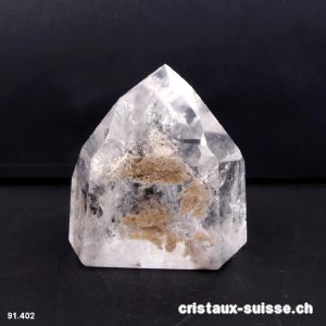 Quartz fantôme à inclusions noires. Pièce unique 248 grammes