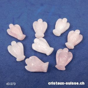 Ange Quartz rose 2 cm, Mini