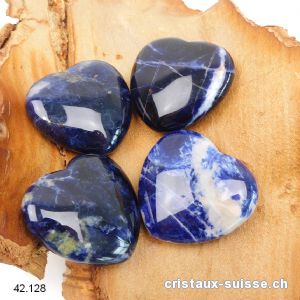 Coeur Sodalite 4,2 x 4 x 1,5 cm