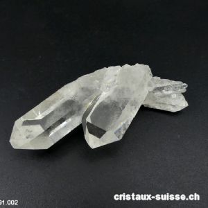 Cristal de roche, pointes du Brésil. Pièce unique 44 grammes