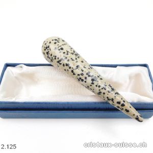 Bâton Jaspe Dalmatien 9 - 9,5 cm