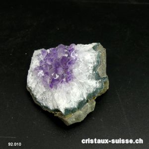 Améthyste du Brésil, druse 5,3 x 4,8 cm. Pièce unique