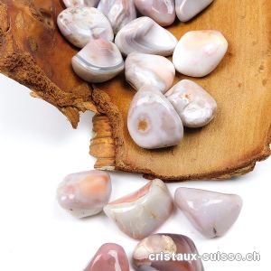 Agate Botswana gris-rose-beige 2,5 - 3 cm. Offre Spéciale