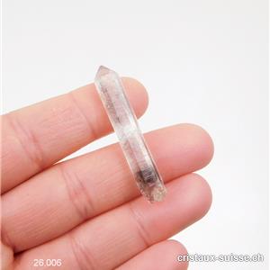 Cristal de roche brut 4,2 cm. Pièce unique