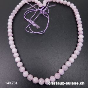 Rang Kunzite 7-7,5 mm / 39 cm, env. 54 boules