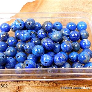 Lapis-lazuli, boule percée 6,5 mm