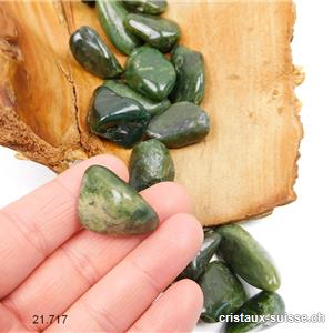 Néphrite Jade vert 2,5 - 3 cm / 6 - 10 grammes