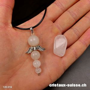 Set Ange de l'amour - Quartz rose. Offre Spéciale