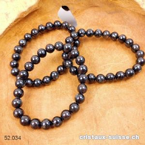Bracelet Astrophyllite - Arfvedsonite 8,5 mm / 18-18,5 cm