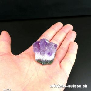 Améthyste d'Uruguay, petite druse. Pièce unique. OFFRE SPECIALE