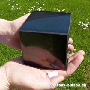 Cube Schungite env. 8 x 8 cm / 1,200 à 1,300 Kg