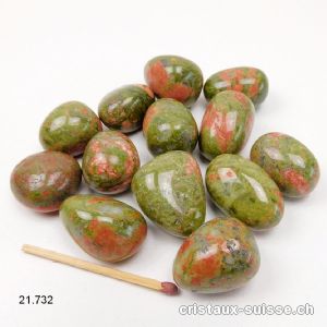 Unakite - épidote 2 - 3 cm. Taille M