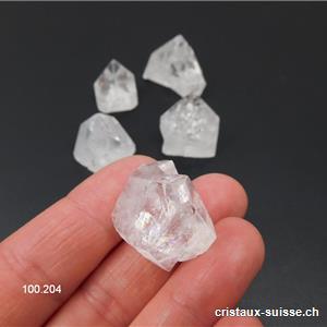 Apophyllite cristal, H. 1,5 à 2 cm / 5 à 8 grammes