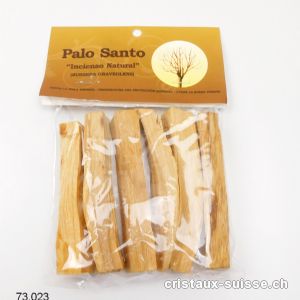 Bois PALO SANTO du Pérou 4 - 6 pièces / 70 à 80 grammes