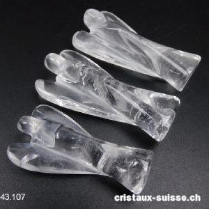 Ange Cristal de Roche 5 - 5,5 x 2,5 cm