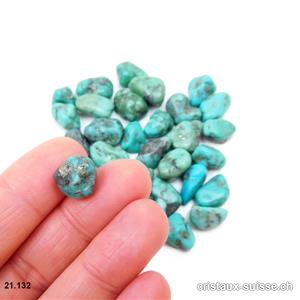 Turquoise bleu - vert du Mexique 1 - 1,2 cm. Taille XXS