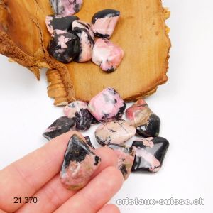 Rhodonite 1,5 - 2,5 cm/8 - 9 grammes. Taille S-M