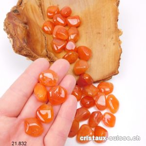 Agate Abricot 1,5 - 2 cm. Taille S. OFFRE SPECIALE