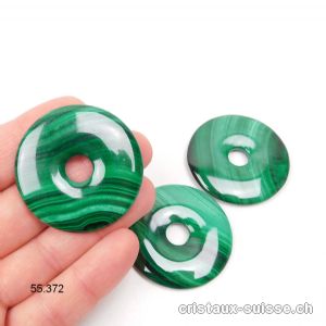 Malachite donut 3,8 - 4 cm. Qual. A