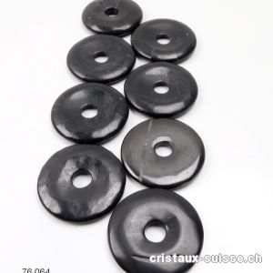 Schungite donut 4 cm. Qual. AB. OFFRE SPECIALE