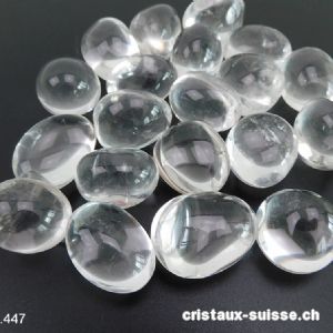 Cristal de roche 2 - 2,5 cm / 9 à 12 grammes. Taille M. Qualité A