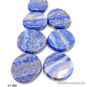 Lapis-Lazuli plat 4 à 4,5 cm / 32 - 40 grammes. Taille XXL