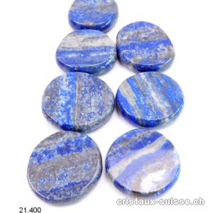 Lapis-Lazuli plat 4 à 4,5 cm / 32 - 40 grammes. Taille XXL