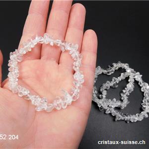 Bracelet Cristal de Roche 18,5-19 cm. Taille M-L