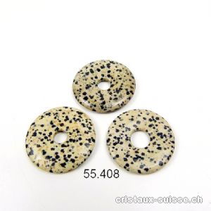 Jaspe Dalmatien - Aplite - donut 3,5 cm