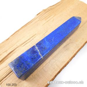 Lapis-Lazuli d'Afghanistan naturel, Obélisque 21,5 cm. Pièce unique 636 grammes