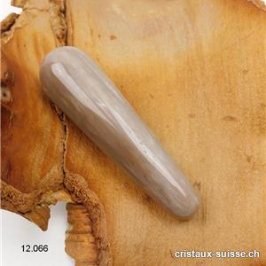 Bâton Bois fossilisé clair 8,5 x 2,3 cm d'épais. Pièce unique