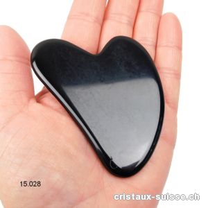 Aile d'ange de Massage Obsidienne noire 7,5 - 8  cm. OFFRE SPECIALE