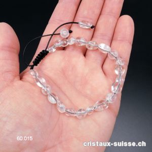 Bracelet Cristal de Roche, réglable